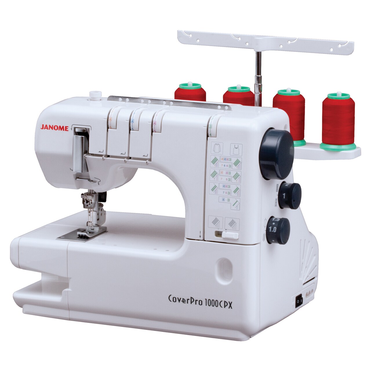 Janome 1000CPX Cover Pro Coverstitch Mechanical Sewing Machine